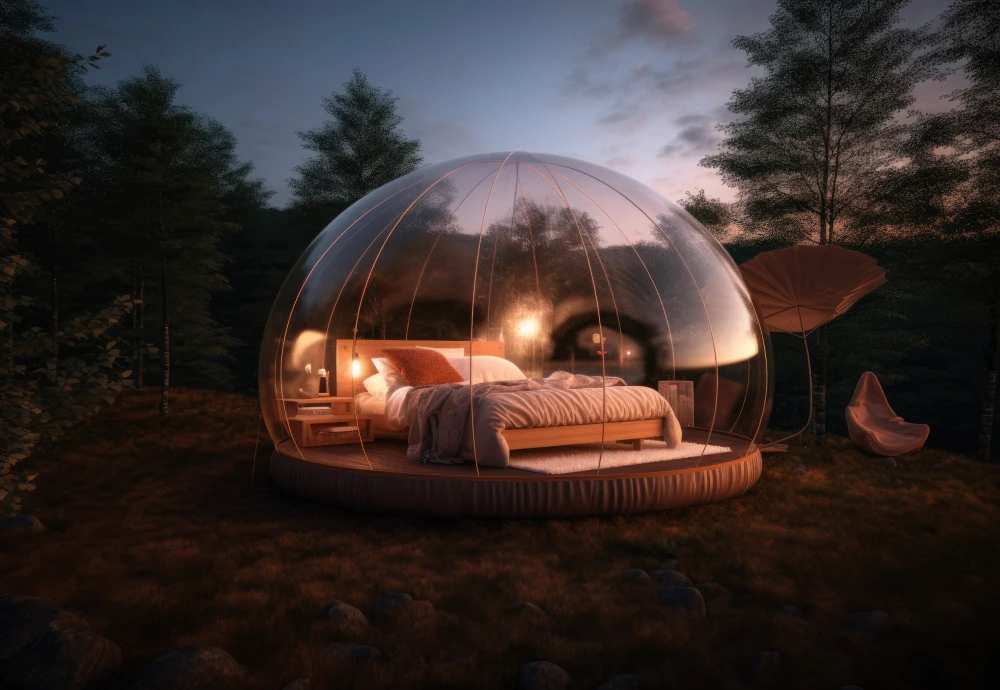 outdoor camping bubble tent